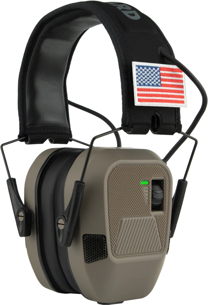 EAGLEGUARD EG-007 series earmuffs in flat dark earth